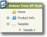 Floatable Menu Tree